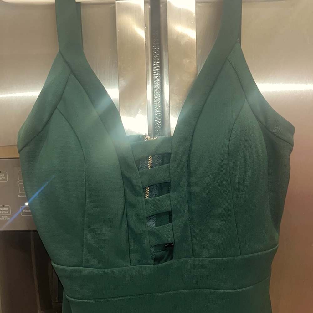 Green Strappy Dress